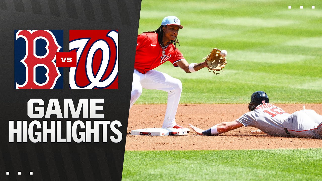 Red Sox vs. Nationals Game Highlights (7/4/25) | MLB Highlights