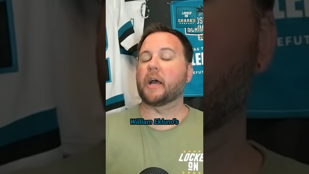 William Eklund Betting On Himself, And The San Jose Sharks, With His Bridge Deal