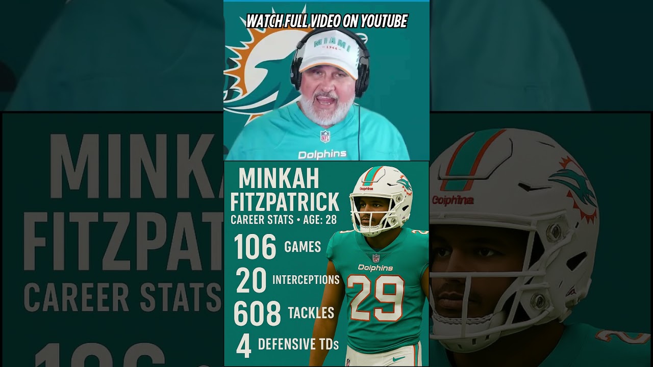 Minkah Fitzpatrick returns to the Miami Dolphins #MinkahFitzpatrick #nfltrade  #finsup  #jalenramsey