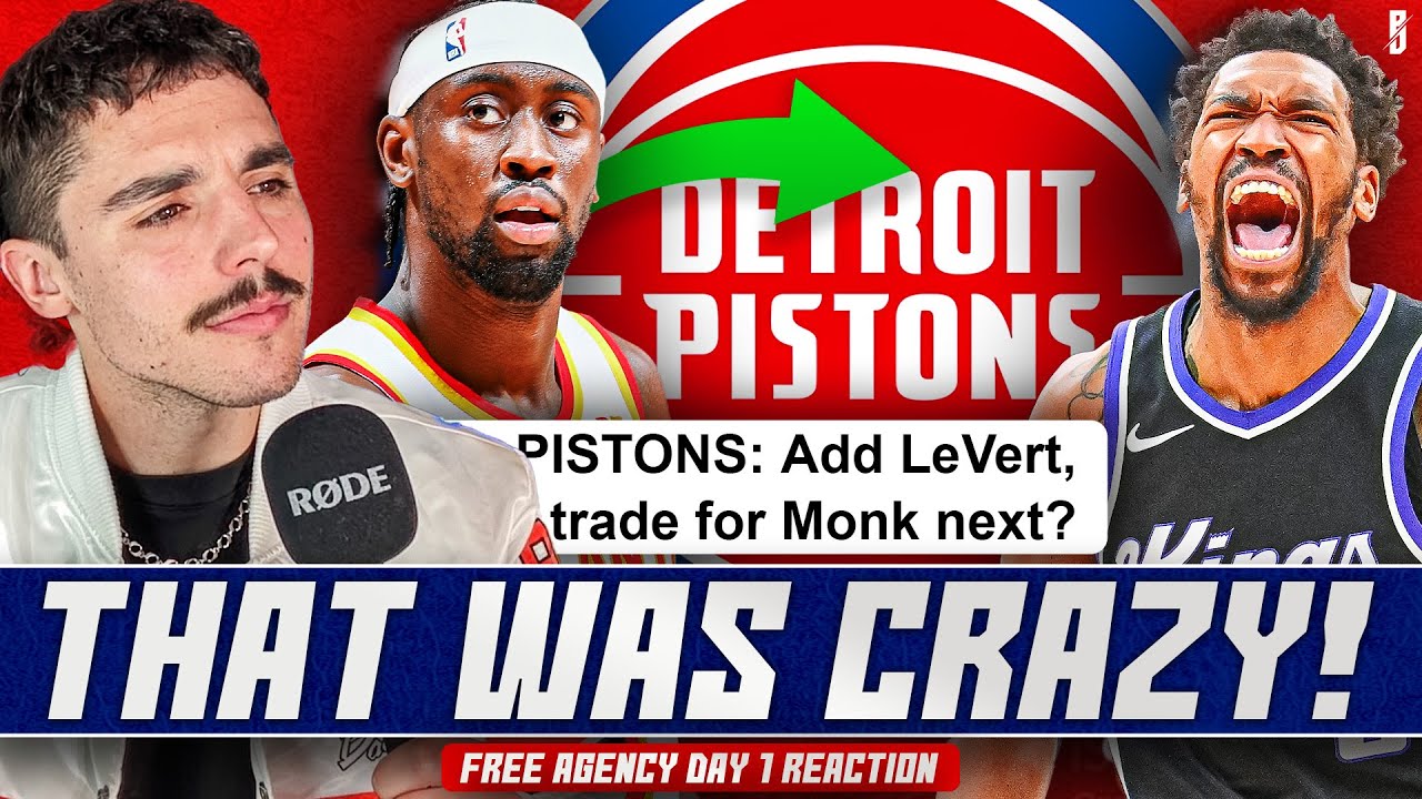 Things Just Got CRAZY in Detroit 😳 LeVert Signed, Schroder Trade Incoming? | Pistons Jack Reacts
