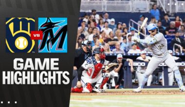 Brewers vs. Marlins Game Highlights (7/4/25) | MLB Highlights