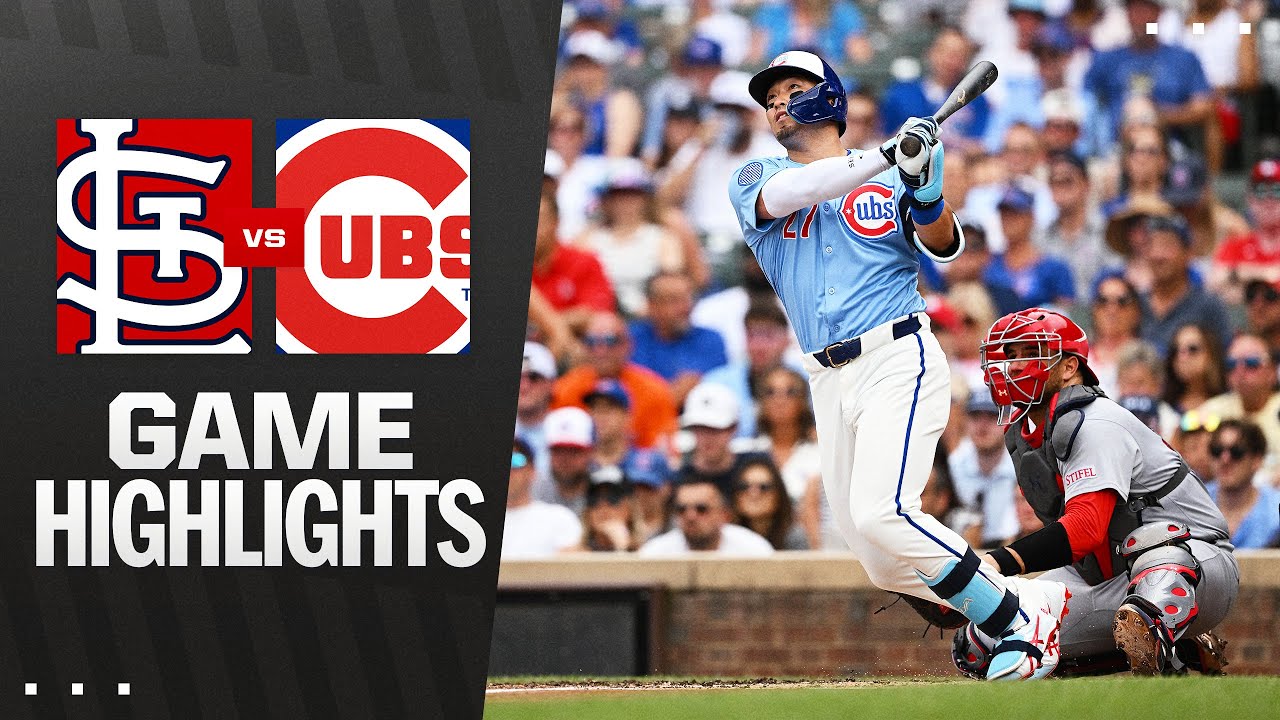 Cardinals vs. Cubs Game Highlights (7/4/25) | MLB Highlights