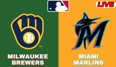 🔴LIVE : Milwaukee Brewers Vs Miami Marlins | MLB 2025 | MLB Live Baseball Score