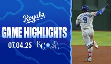 Vinnie's Career Night | Royals Light Up the Scoreboard on the 4th of July
