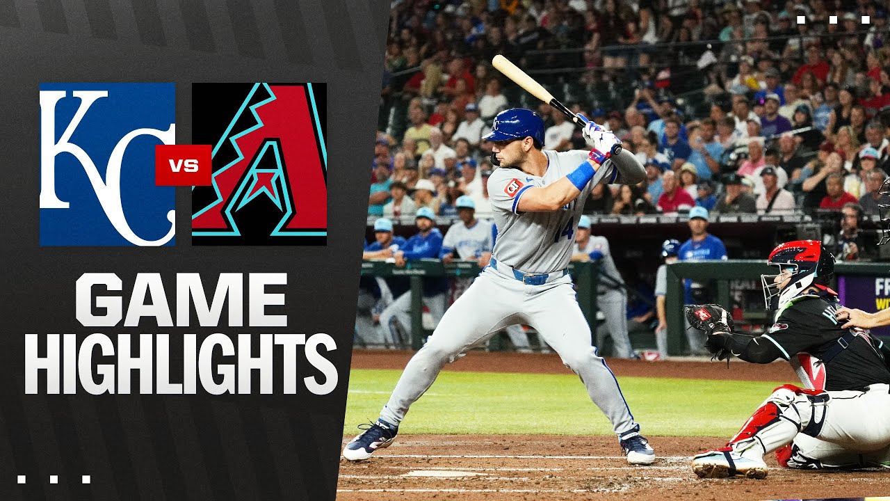 Royals vs. D-backs Game Highlights (7/4/25) | MLB Highlights