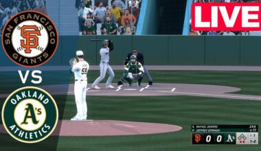 MLB LIVE🔴 San Francisco Giants vs Oakland Athletics - Jul 4, 2025 | Full Game MLB 2025 EN VIVO