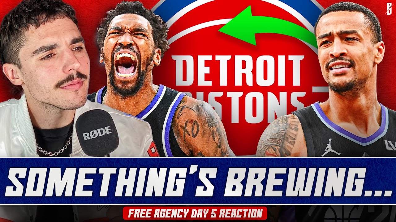 DETROIT’S BIG MOVE? 👀 Pistons Pivot to John Collins? | Pistons Jack Reacts