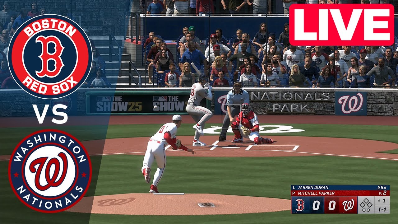 MLB LIVE🔴 Boston Red Sox vs Washington Nationals - Jul 5, 2025 | Full Game MLB 2025 EN VIVO