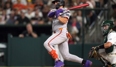 Giants' Willy Adames looks to stay hot vs. Athletics