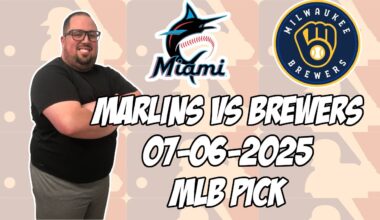 Miami Marlins vs Milwaukee Brewers 7/6/25 MLB Pick & Prediction | MLB Betting Tips