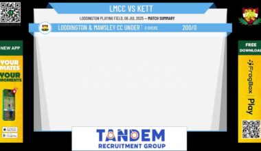 Loddington & Mawsley CC Under 11 Lightning v Kettering Town CC Under 11 Blues