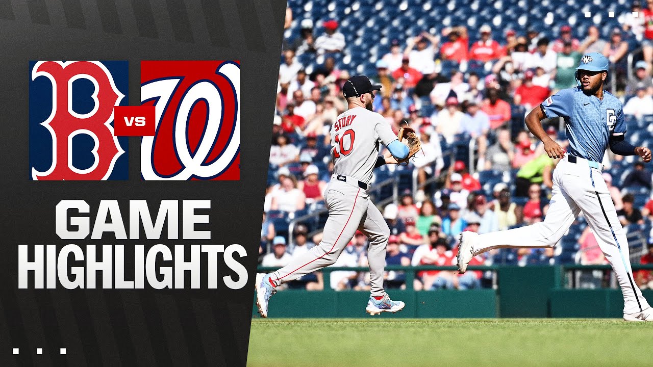 Red Sox vs. Nationals Game Highlights (7/5/25) | MLB Highlights