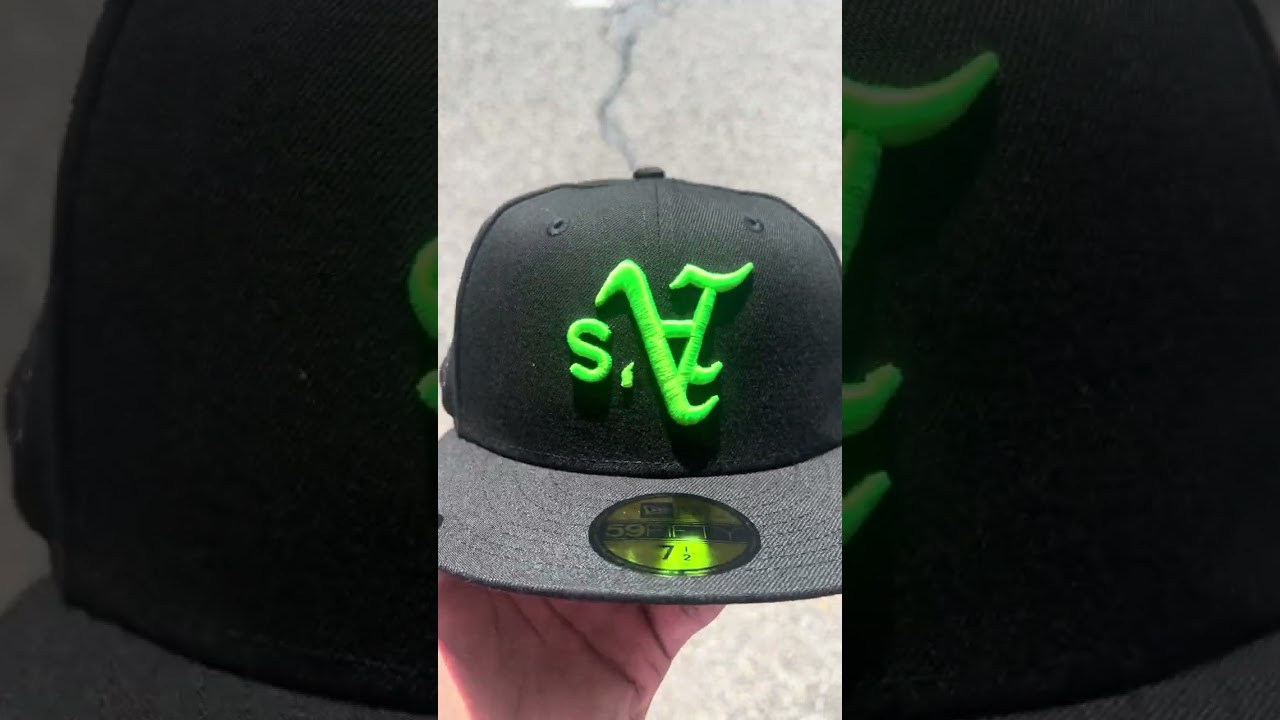 Oakland Athletics Ricky Henderson New Era 59Fifty Fitted Hat 🐘 👽🛸👾