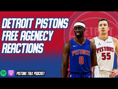 Detroit Pistons Free Agency Reactions | Pistons Talk Podcast With Sean Murphy