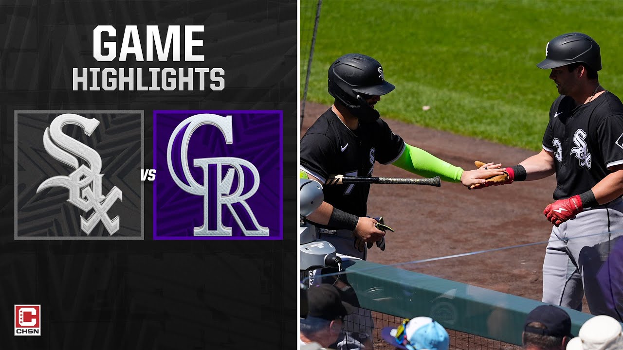 Chicago White Sox vs. Colorado Rockies - Game Highlights (7/6/25) | CHSN Chicago White Sox