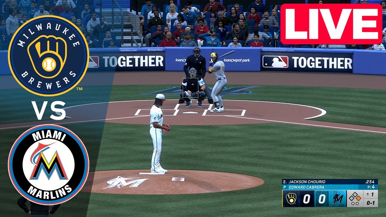 MLB LIVE🔴 Miami Marlins vs Milwaukee Brewers - Jul 6, 2025 | Full Game MLB 2025 EN VIVO