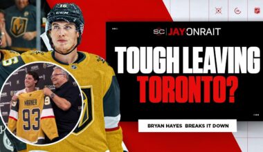 Are you buying that it was tough for Marner to leave Toronto?