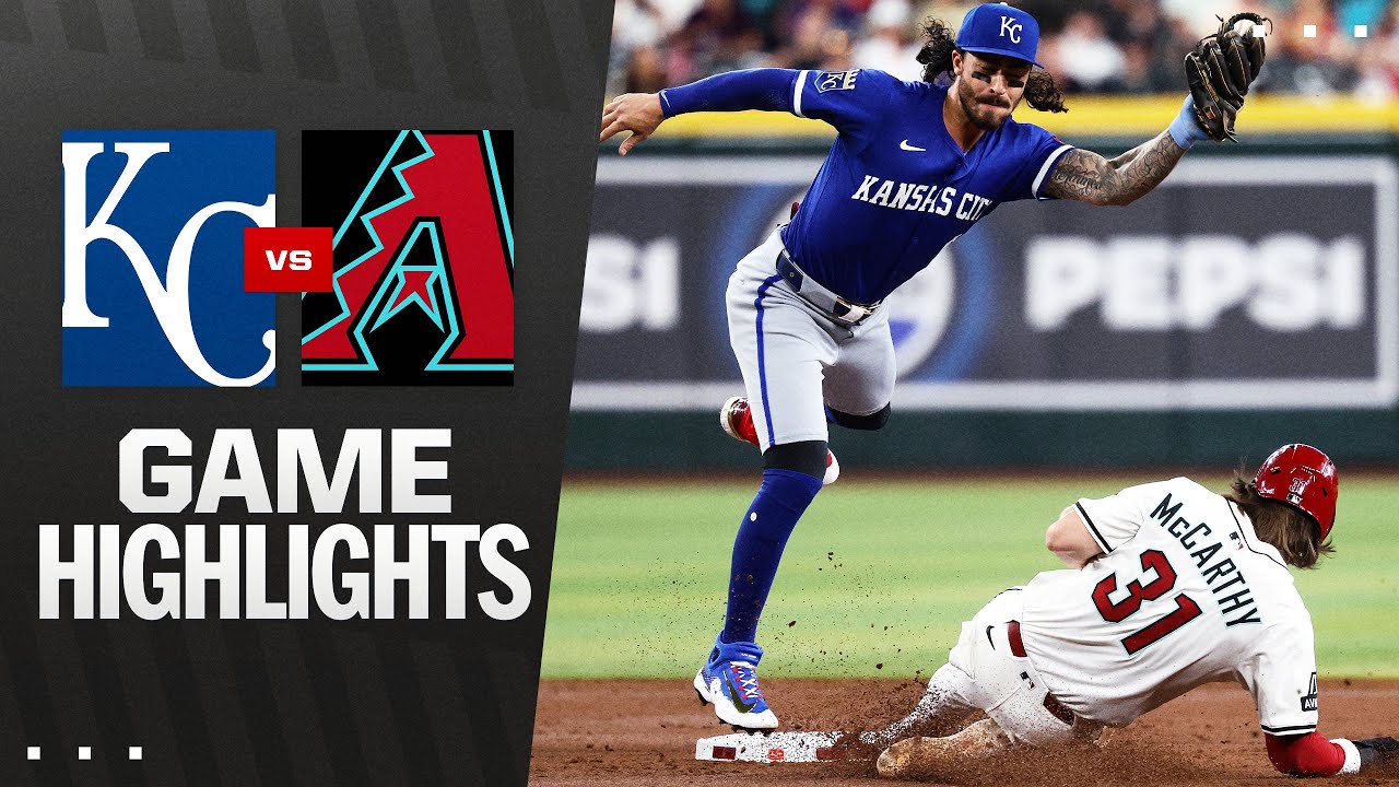 Royals vs. D-backs Game Highlights (7/6/25) | MLB Highlights