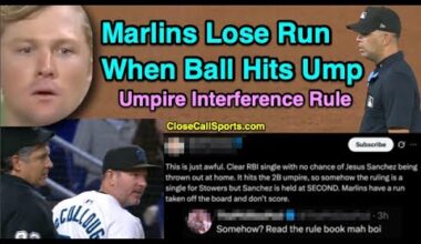 Marlins Lose Tying Run & Game to Twins on Umpire Interference as Kyle Stowers' Hit Grazes U2 Jimenez
