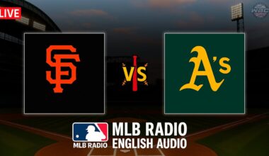 🔴 LIVE: San Francisco Giants vs Oakland Athletics ⚾ MAJOR LEAGUE BASEBALL LIVE 📻 WBC THE SHOW 🙏