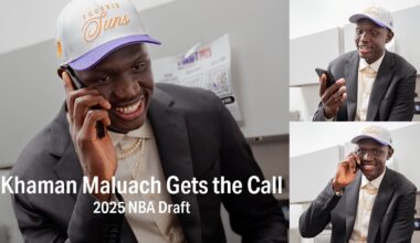 Behind the Scenes: Khaman Maluach's NBA Draft Night Phone Call | Phoenix Suns