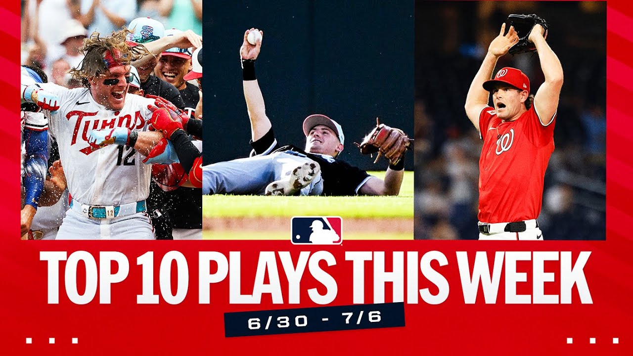 Top 10 Plays of the Week (Jacob Young SCALES the wall for a robbery + MORE!)