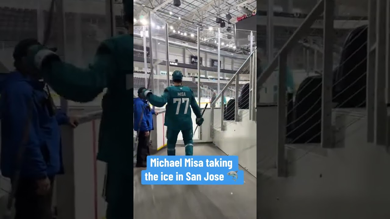 How will Misa perform in San Jose? 🤔 (via @SanJoseSharks/TT)
