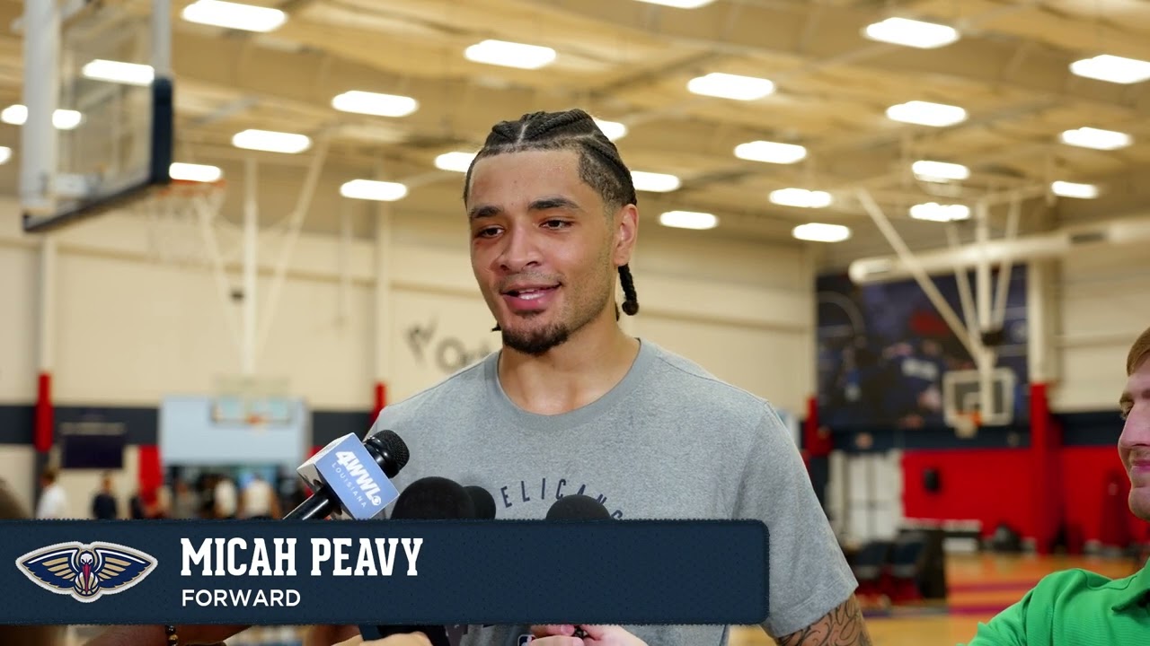 Micah Peavy on defensive mindset, New Orleans | 2025 NBA Summer League
