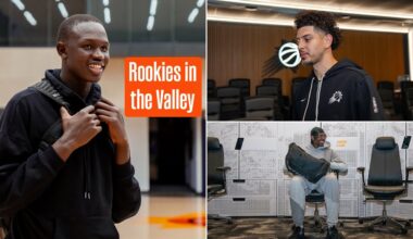 Day 1 in the PHX for the Phoenix Suns Rookies