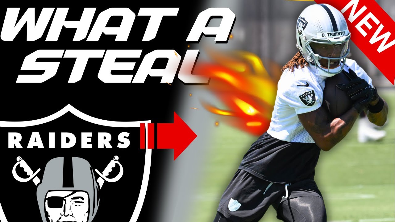 Las Vegas Raiders Rookie Blossoming Into A Big Time Steal