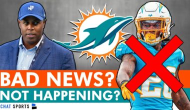 Did The Miami Dolphins Just Get BAD NEWS On Potentially Signing Asante Samuel Jr.?