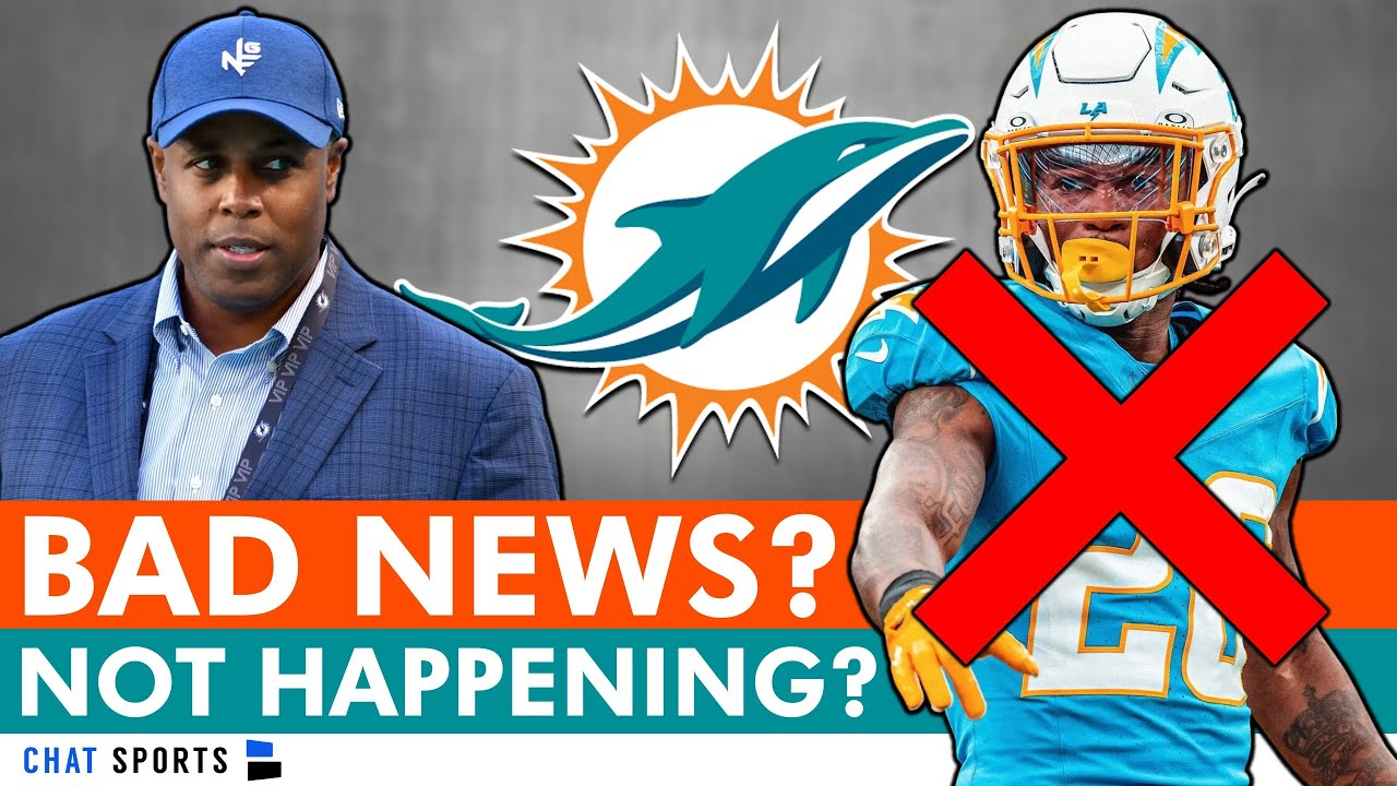 Did The Miami Dolphins Just Get BAD NEWS On Potentially Signing Asante Samuel Jr.?