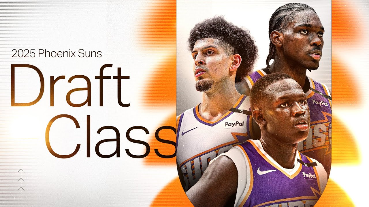 Introductory Press Conference: Rookies Khaman Maluach, Rasheer Fleming, and Koby Brea | Phoenix Suns