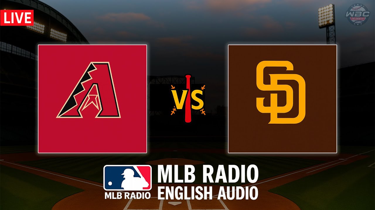 🔴 LIVE: Arizona Diamondbacks vs San Diego Padres ⚾ MAJOR LEAGUE BASEBALL LIVE 📻 WBC THE SHOW 🙏