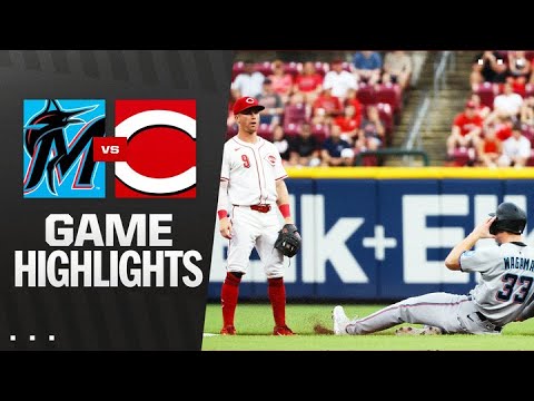 Marlins vs. Reds Game Highlights (7/7/25) | MLB Highlights