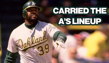How Dave Parker Saved the 1989 Oakland Athletics