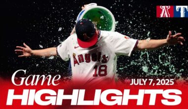 Rangers vs. Angels Game Highlights (7/7/25) | MLB Highlights