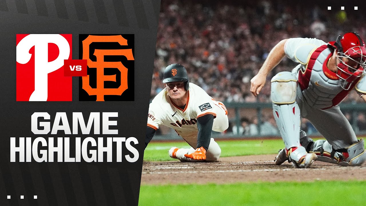 Phillies vs. Giants Game Highlights (7/7/25) | MLB Highlights