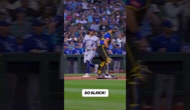 THIS BOBBY WITT SLIDE 🤯 #slide #bobbywitt #royals #baseball