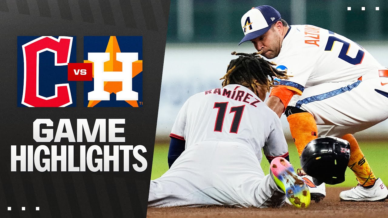 Guardians vs. Astros Game Highlights (7/7/25) | MLB Highlights
