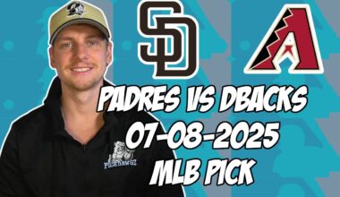 San Diego Padres vs Arizona Diamondbacks 7/8/25 MLB Pick & Prediction | MLB Betting Tips