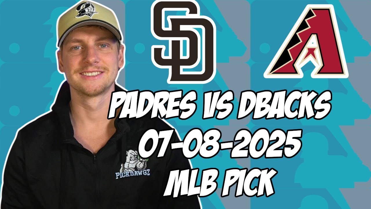 San Diego Padres vs Arizona Diamondbacks 7/8/25 MLB Pick & Prediction | MLB Betting Tips
