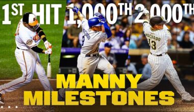 Road to 2,000: TOP MOMENTS on the way to a MILESTONE for Manny Machado!