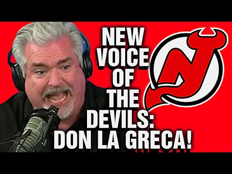 Don La Greca Is The New Play By Play Announcer For the NJ Devils Replacing Bill Spaulding!