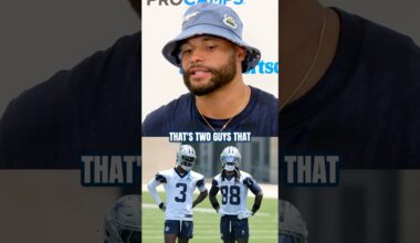 QB1 on the WRs 🎙️ #DallasCowboys #NFL #DakPrescott #CeeDeeLamb #GeorgePickens #football #shorts