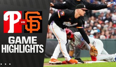 Phillies vs. Giants Game Highlights (7/8/25) | MLB Highlights