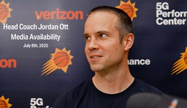 Head Coach Jordan Ott talks Offseason, Rookies, & Summer League | Phoenix Suns Media Availability
