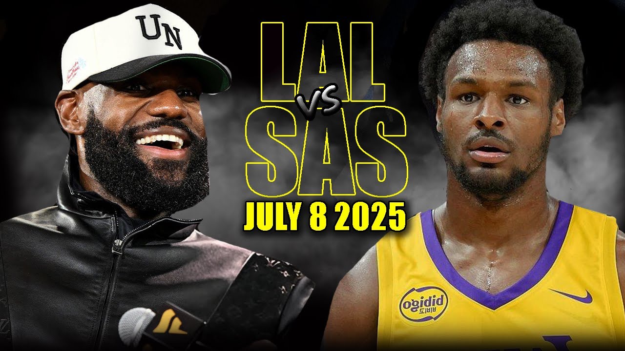 Los Angeles Lakers vs San Antonio Spurs Full Game Highlights - July 8, 2025 | NBA Summer League