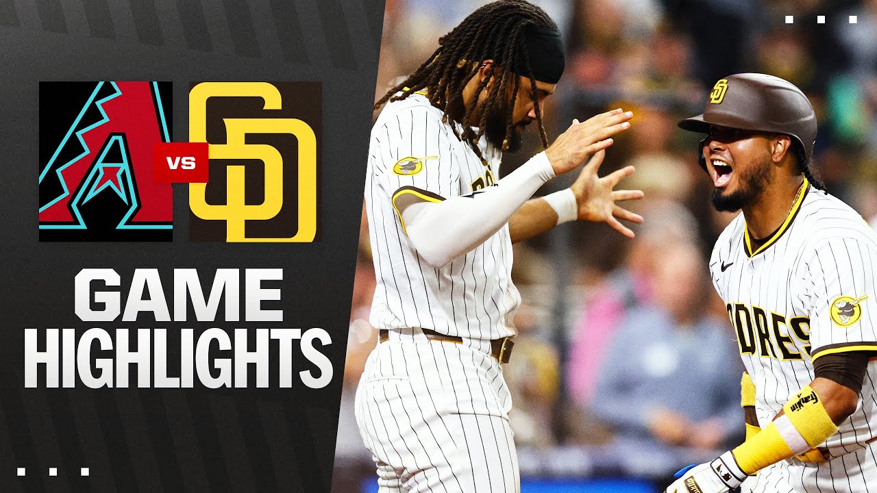 D-backs vs. Padres Game Highlights (7/8/25) | MLB Highlights