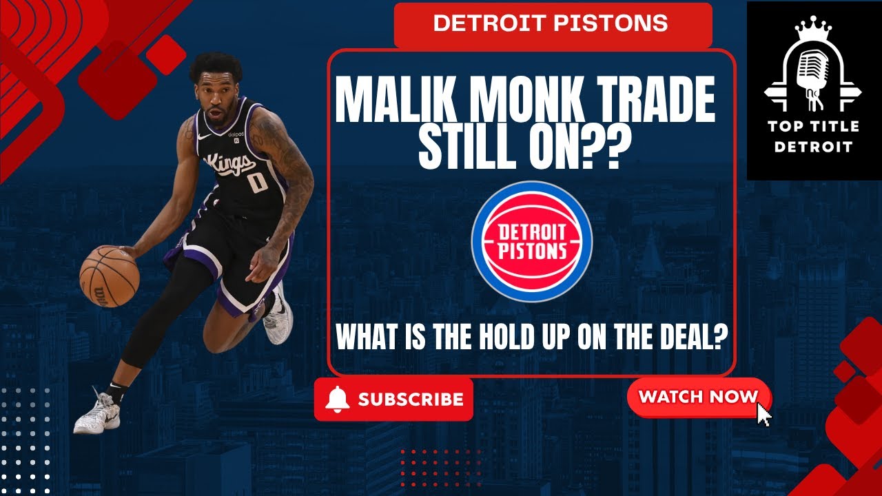 Malik Monk TRADE FELL APART With Pistons Kings and Warriors?? 🏀